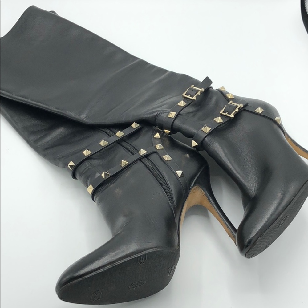 Valentino RockStud knee boots size 37 - Picture 7 of 8